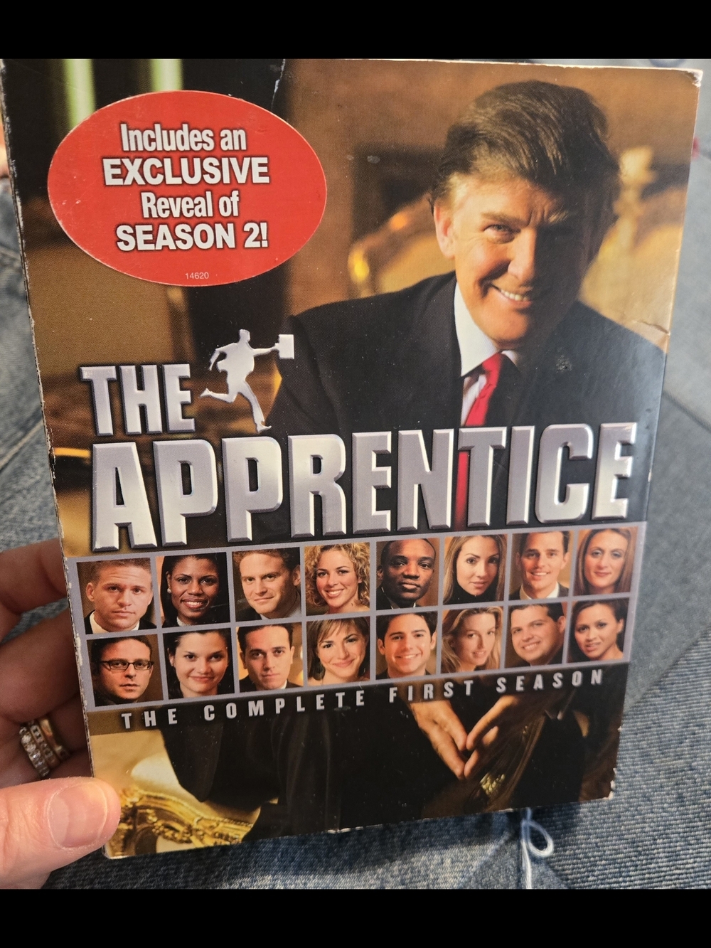 The Apprentice Complete First Season DVD Box Set READ Damage